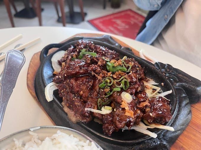 Bœuf sauté au poivre — restaurant asiatique Chez Tang Saran